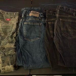 Boys M(10) gently used Jean/pant lot